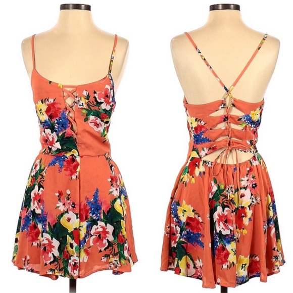 Express Pants - Express Floral  Romper l SIZE S
